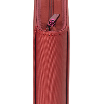 Vault X - 4-Pocket Exo-Tec® Zip Binder - Metallic Red