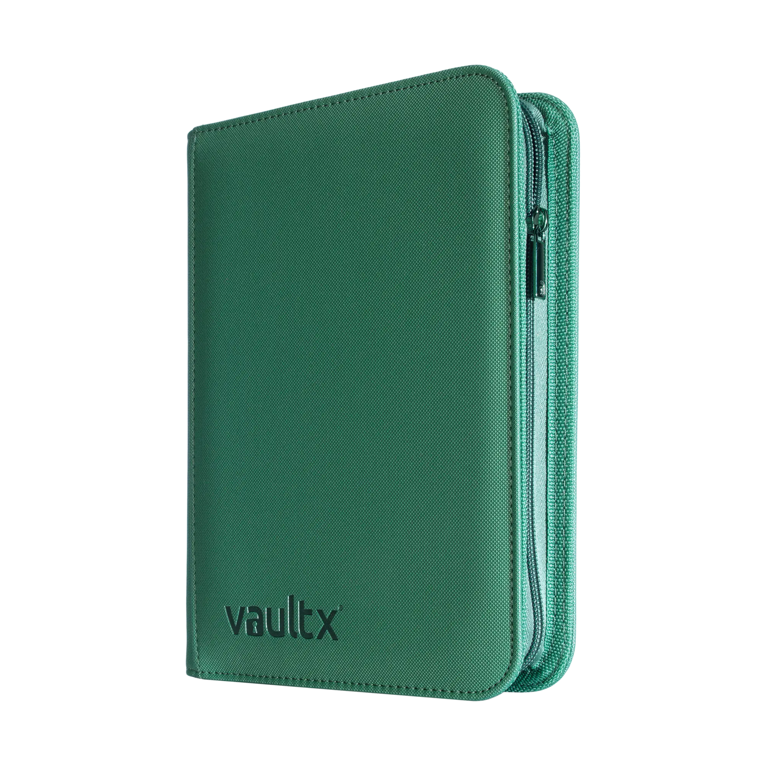 Vault X - 4-Pocket Exo-Tec® Zip Binder - Metallic Green