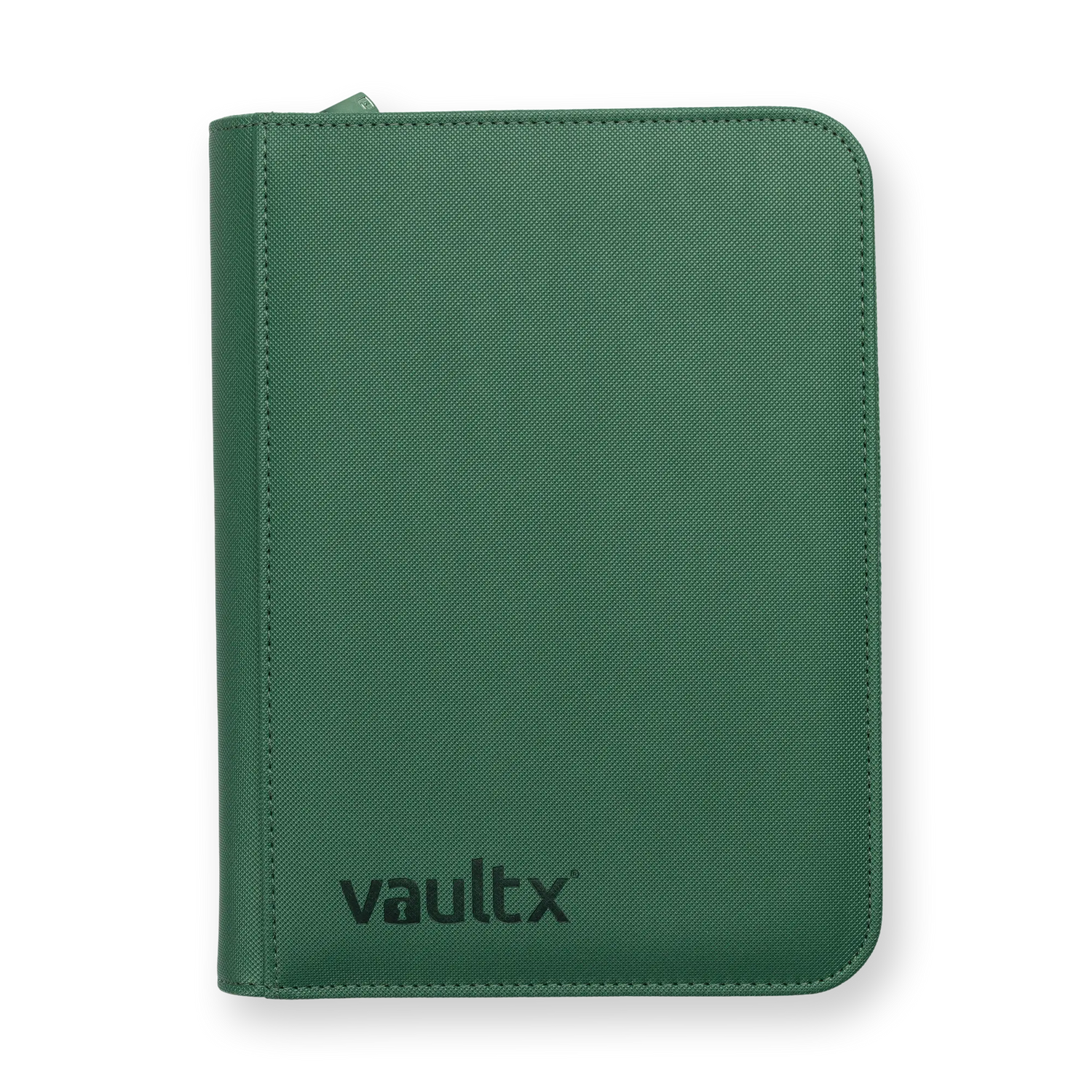 Vault X - 4-Pocket Exo-Tec® Zip Binder - Metallic Green