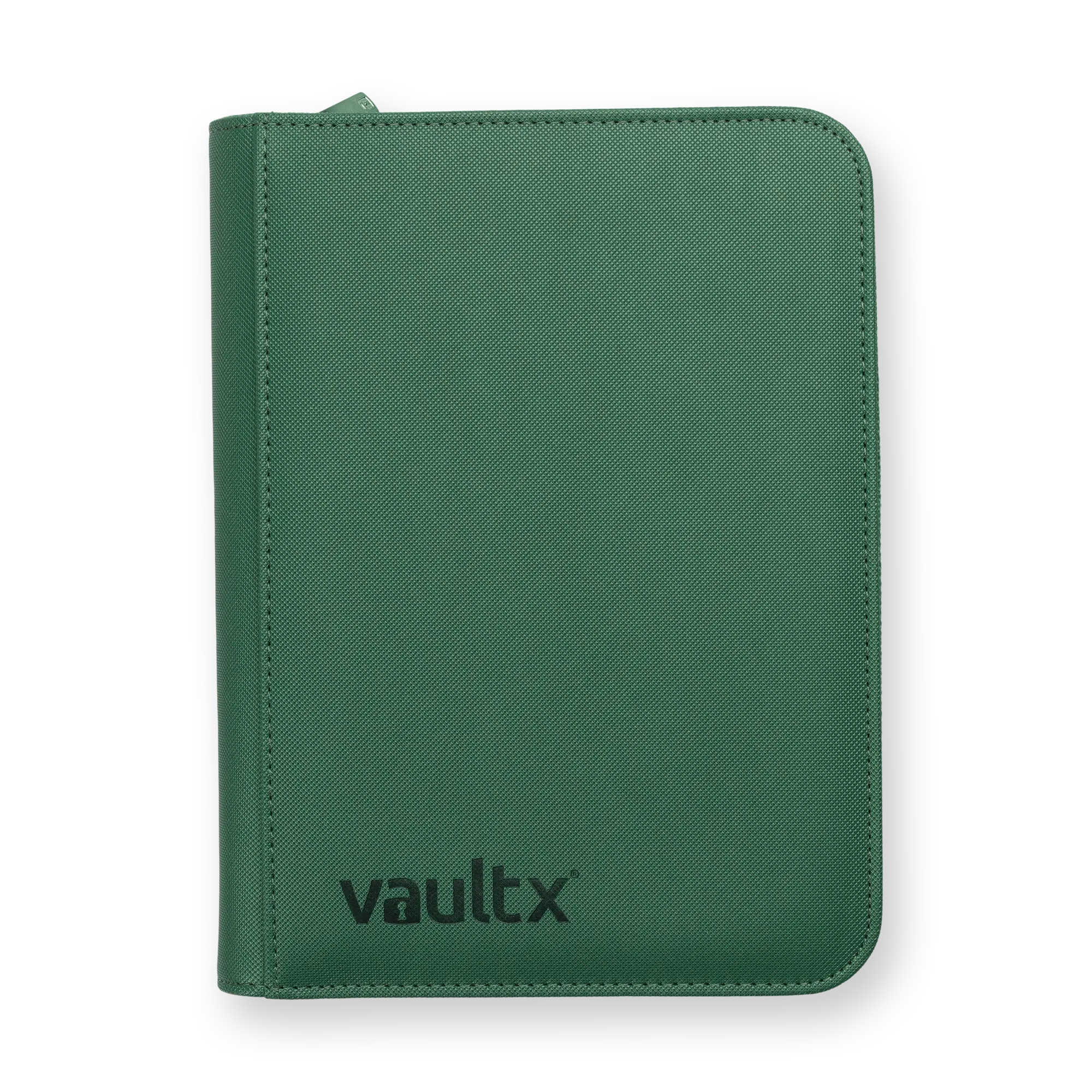 Vault X - 4-Pocket Exo-Tec® Zip Binder - Metallic Green