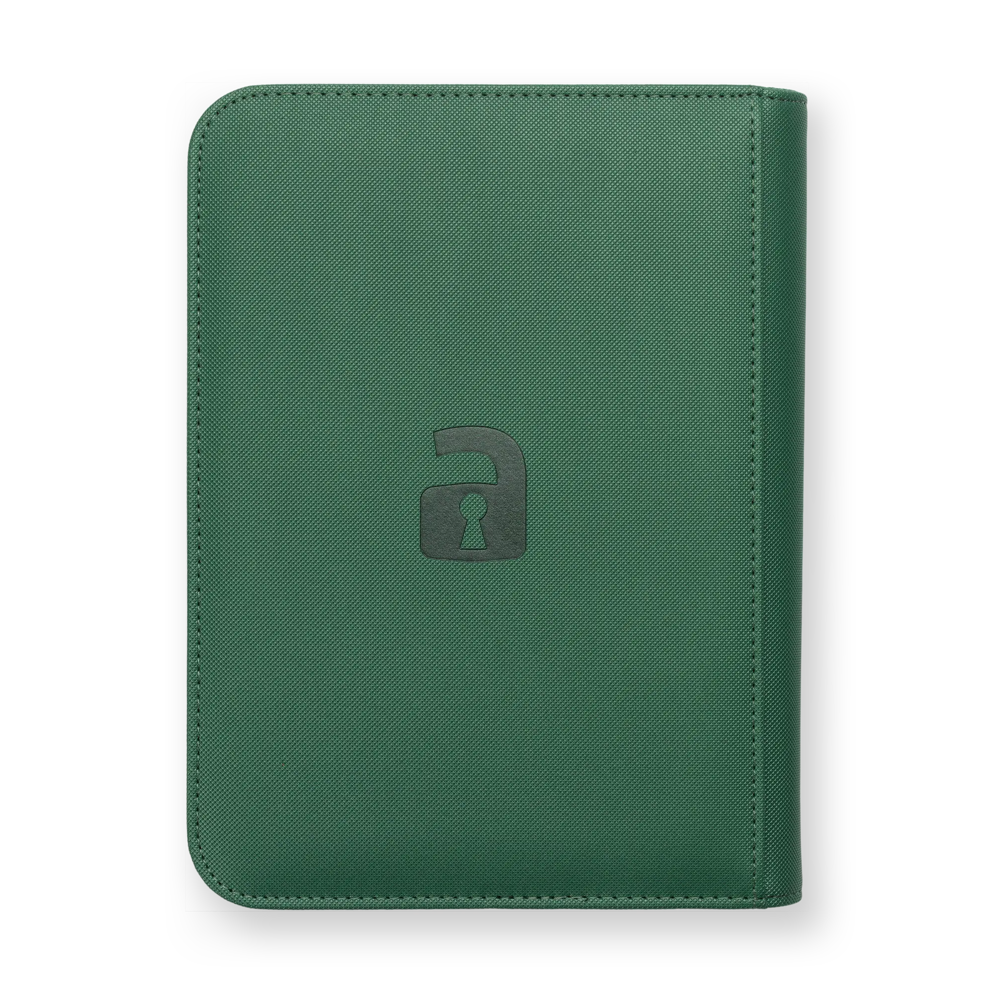 Vault X - 4-Pocket Exo-Tec® Zip Binder - Metallic Green