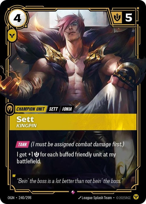 Sett - Kingpin (240)