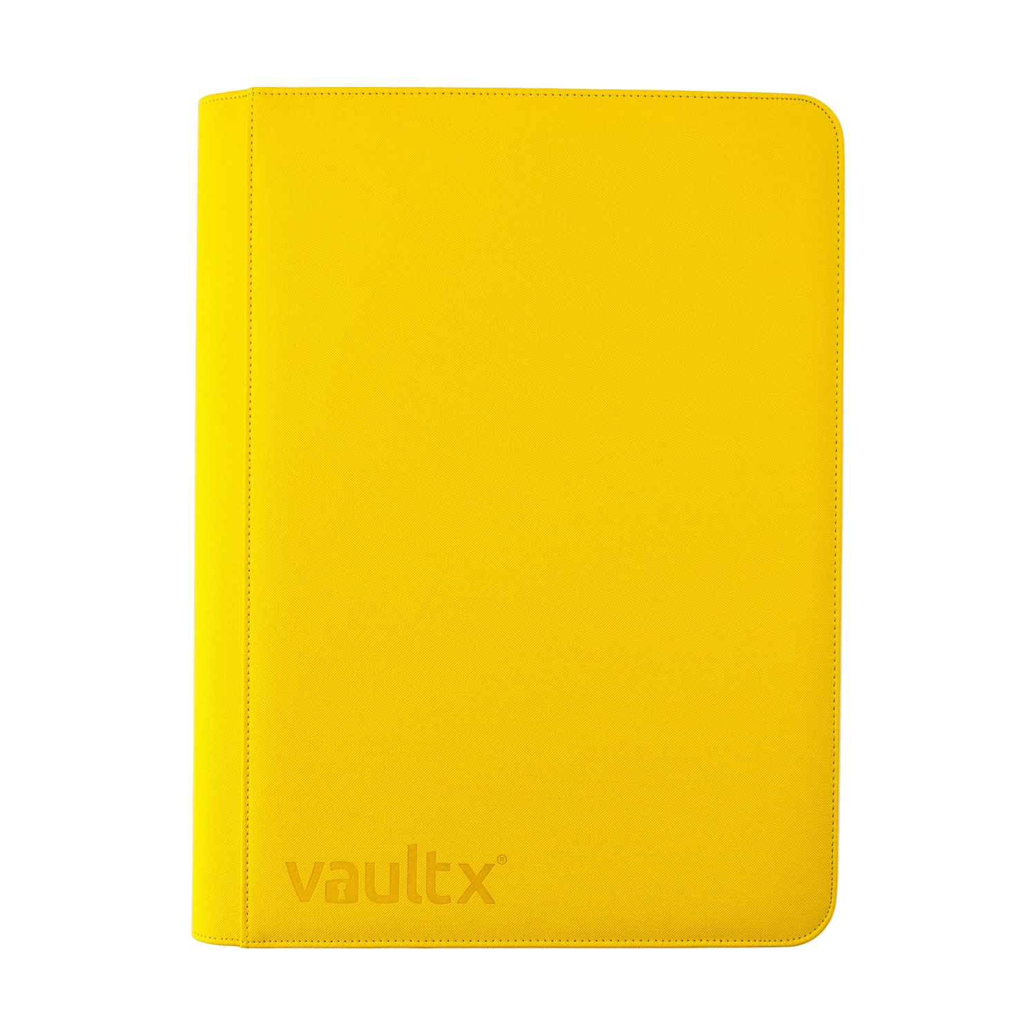 Vault X - 16-Pocket Exo-Tec® XXL Zip Binder - Yellow