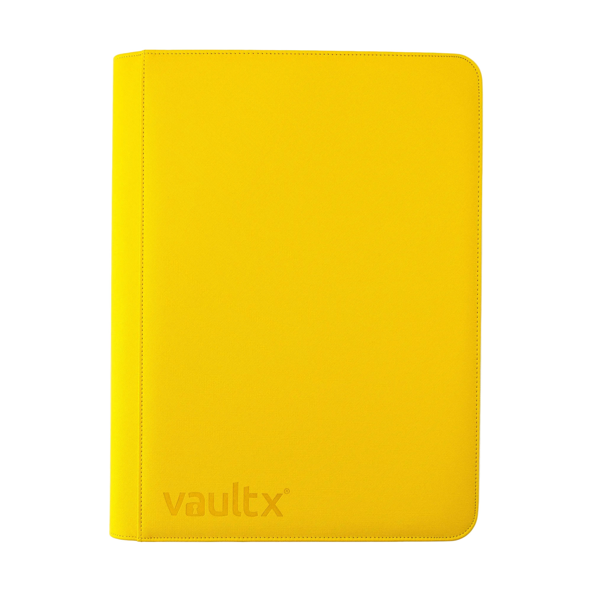 Vault X - 16-Pocket Exo-Tec® XXL Zip Binder - Yellow