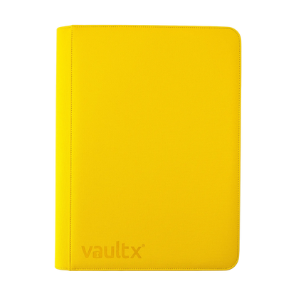 Vault X - 16-Pocket Exo-Tec® XXL Zip Binder - Yellow