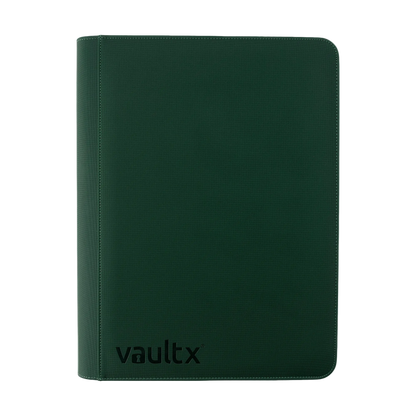 Vault X - 16-Pocket Exo-Tec® XXL Zip Binder - Green