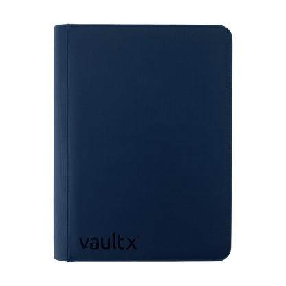 Vault X - 16-Pocket Exo-Tec® XXL Zip Binder - Blue