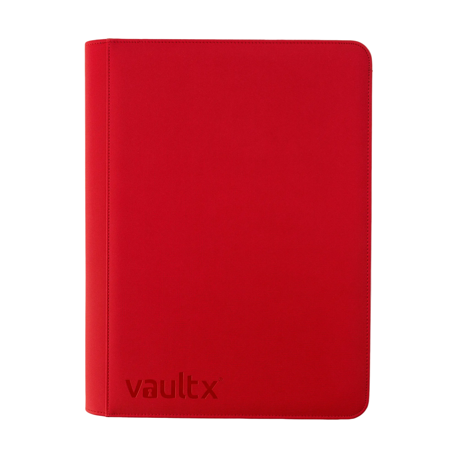 Vault X - 16-Pocket Exo-Tec® XXL Zip Binder - Red