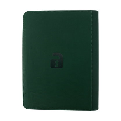 Vault X - 16-Pocket Exo-Tec® XXL Zip Binder - Green
