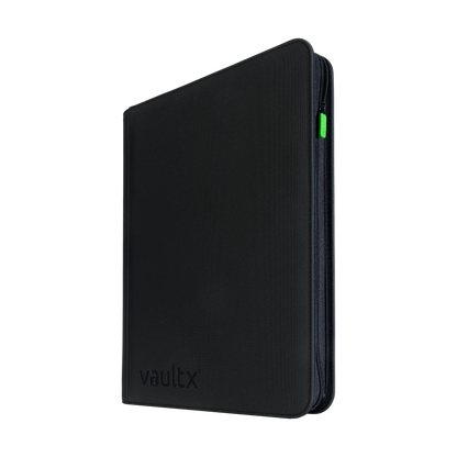 Vault X - 16-Pocket Exo-Tec® XXL Zip Binder - Black