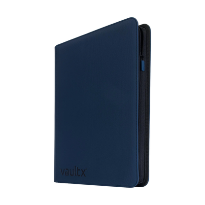 Vault X - 16-Pocket Exo-Tec® XXL Zip Binder - Blue