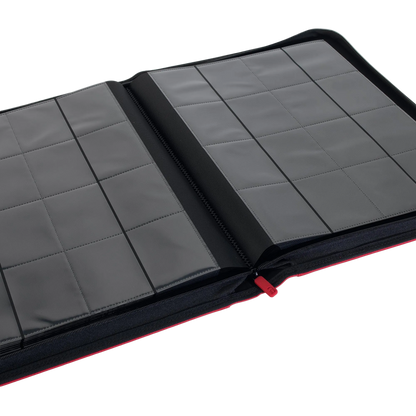 Vault X - 16-Pocket Exo-Tec® XXL Zip Binder - Red