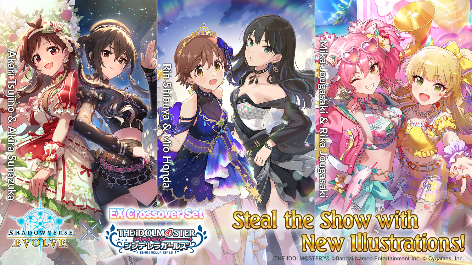Shadowverse: Evolve - EX Crossover - The iDOLM@STER Cinderella Girls - Booster Pack