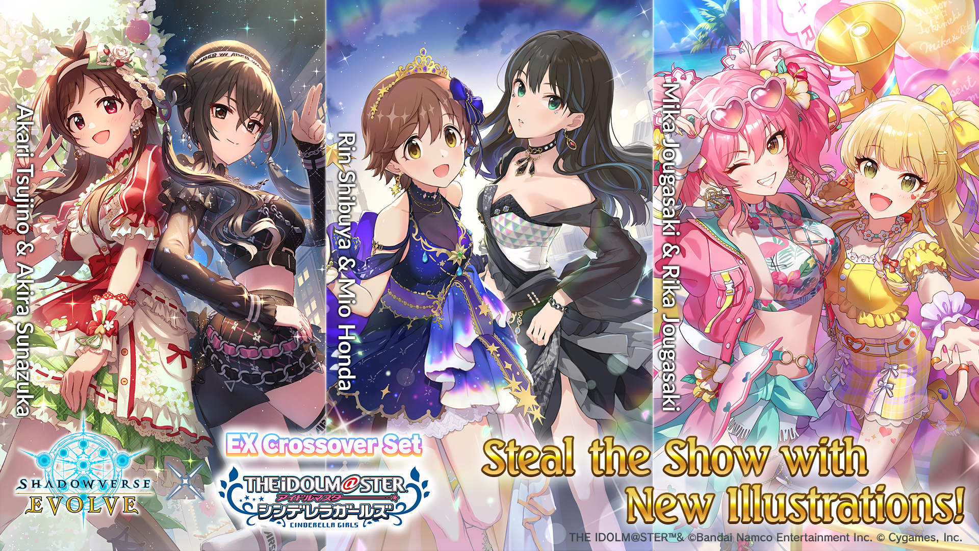 Shadowverse: Evolve - EX Crossover - The iDOLM@STER Cinderella Girls - Booster Pack
