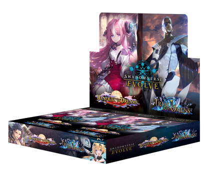 Shadowverse: Evolve - Combined Set 02 - Banquet of Dreams &amp; Trial of the Omens - Booster Box (12x Packs)
