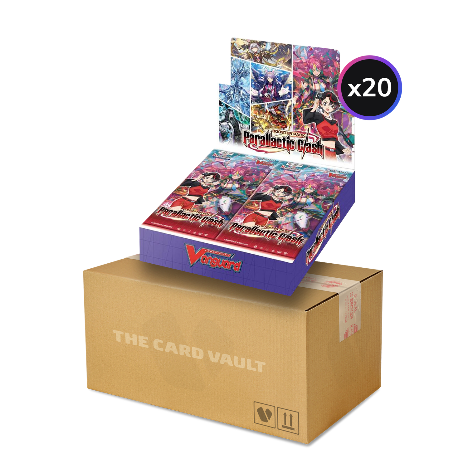 Cardfight!! Vanguard - Parallactic Clash - Display Case (20x Booster Boxes)