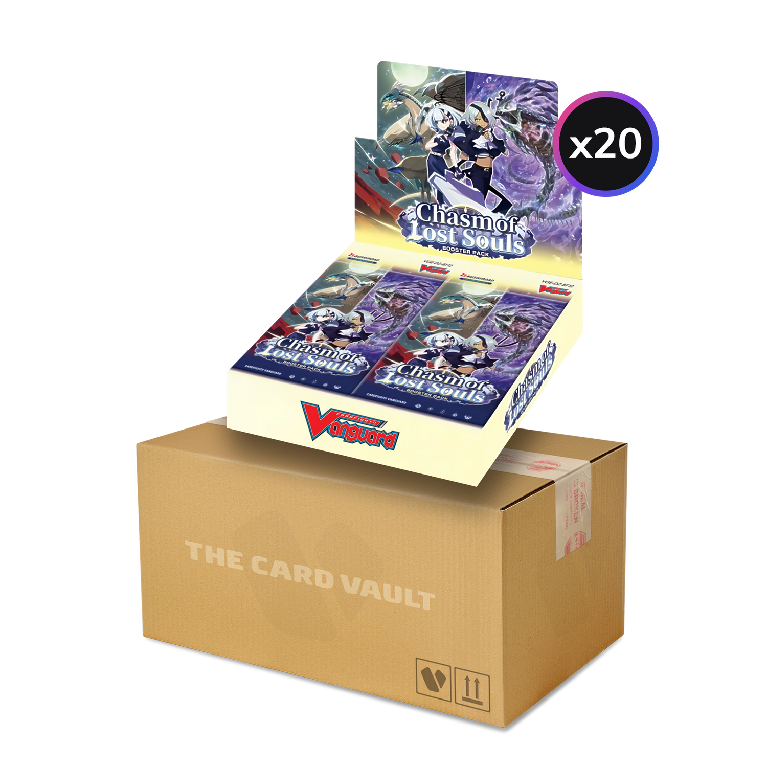 Cardfight!! Vanguard - Chasm of Lost Souls - Display Case (20x Booster Boxes)