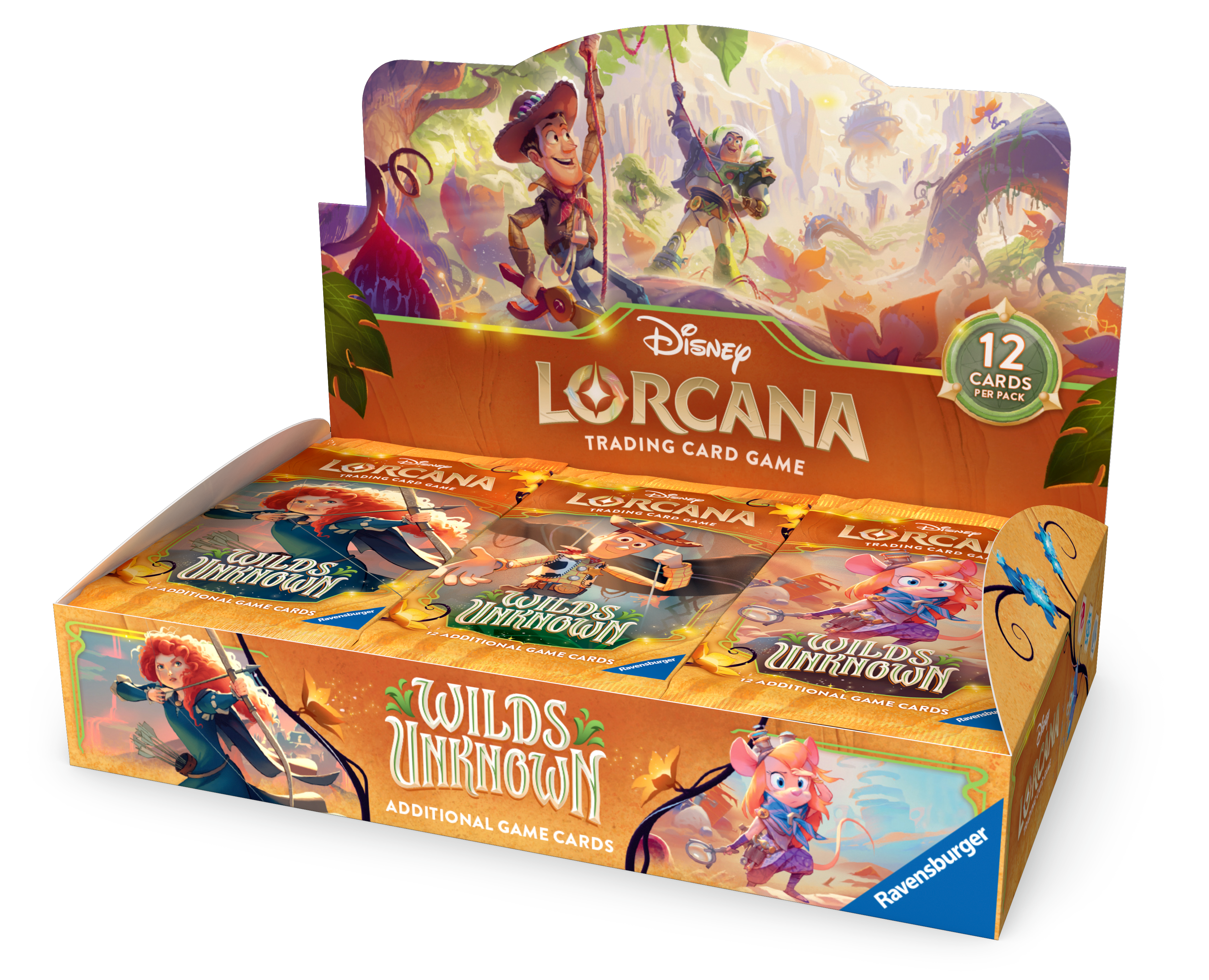 Disney - Lorcana TCG - Wilds Unknown - Display Case (4x Booster Boxes)
