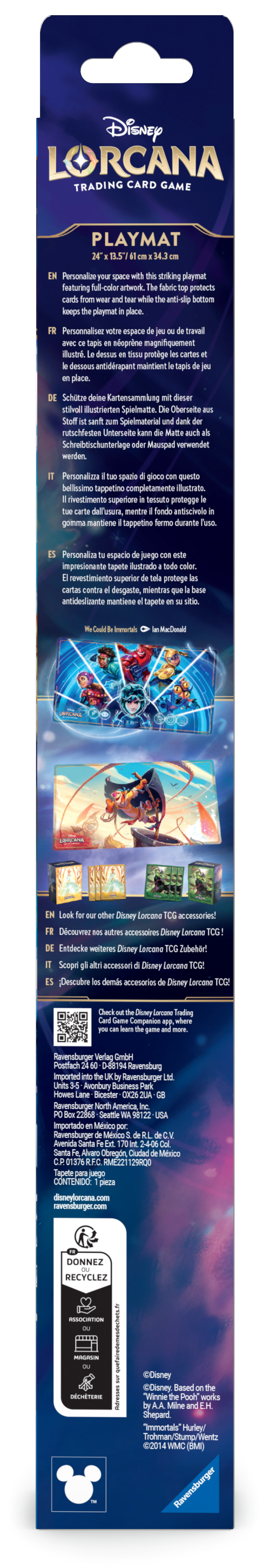Disney - Lorcana TCG - Playmat - We Could be Immortals