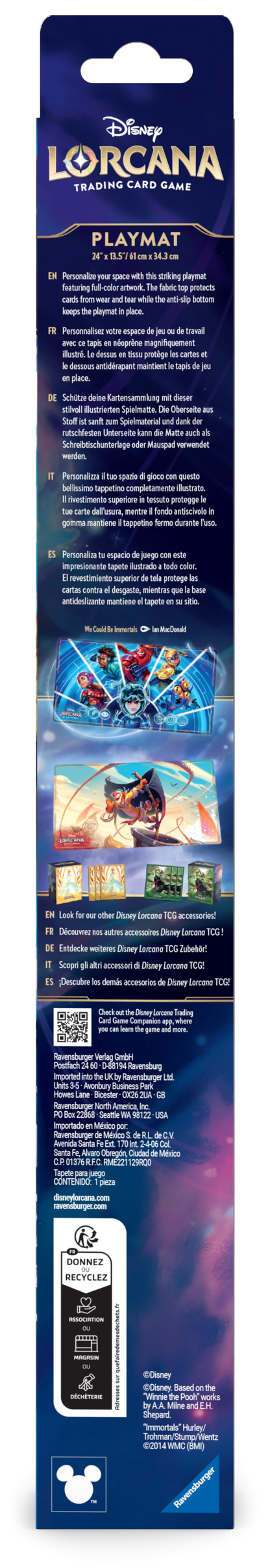 Disney - Lorcana TCG - Playmat - We Could be Immortals