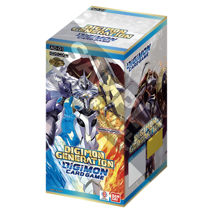 Digimon Card Game - Digimon Generation (AD01) - Display Case (12x Advanced Booster Boxes)