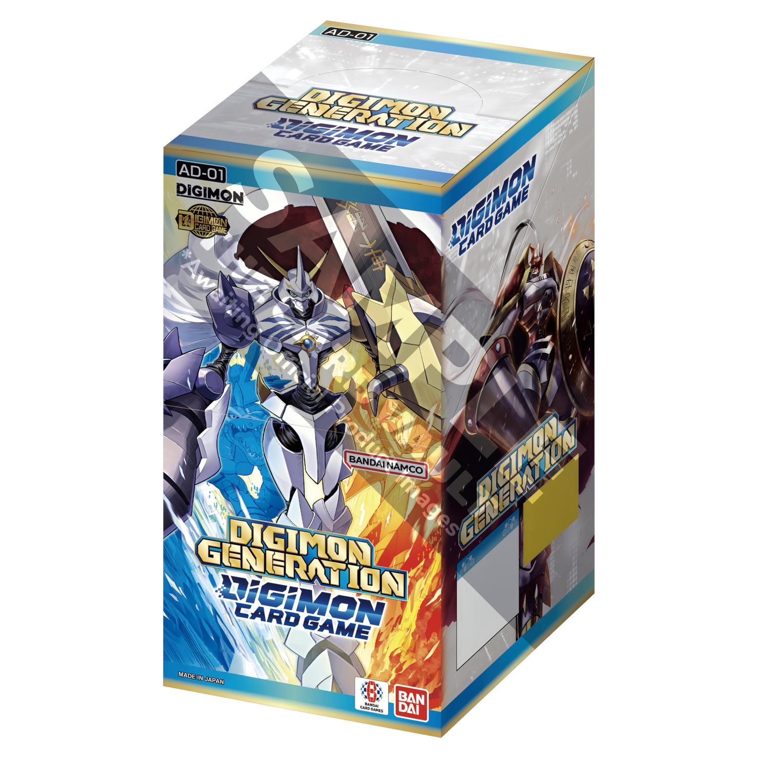 Digimon Card Game - Digimon Generation (AD01) - Advanced Booster Box (12 Packs)