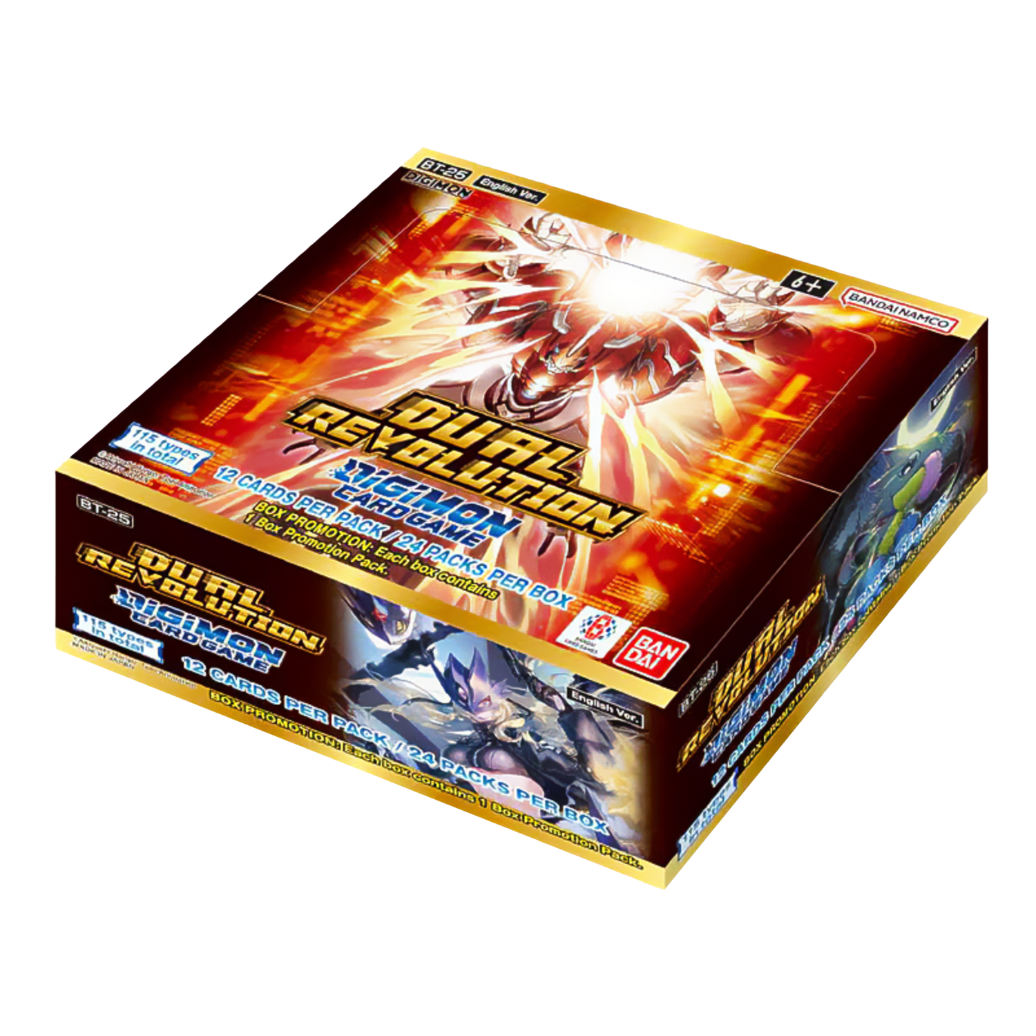 Digimon Card Game - Dual Revolution (BT25) - Booster Box (24 Packs)