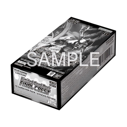 Digimon Card Game - Special Limited Set - Final Crest (LM08) - Booster Box (6x Packs)