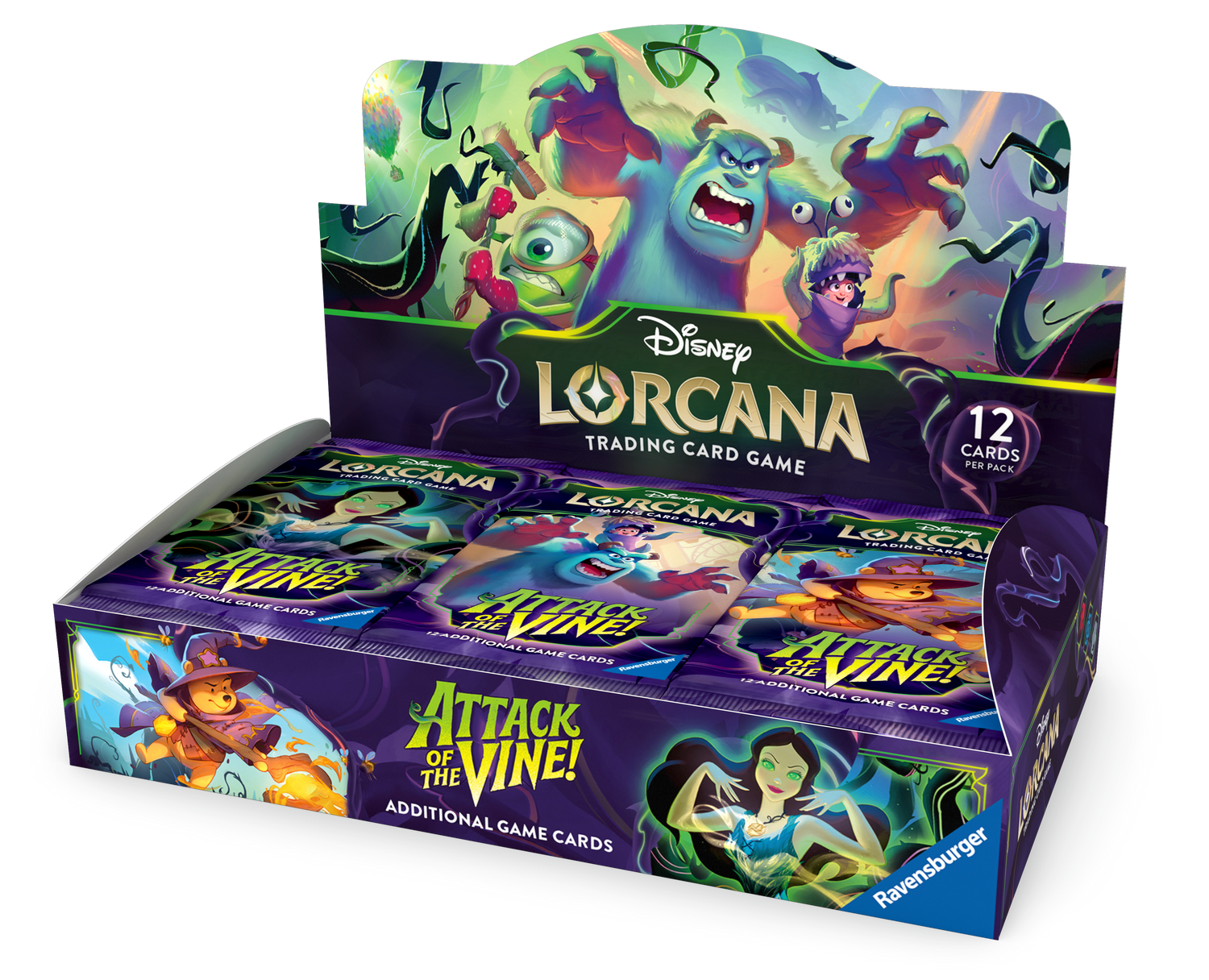 Disney - Lorcana TCG - Attack of the Vine! - Booster Box (24x Packs)