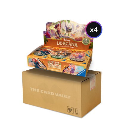 Disney - Lorcana TCG - Wilds Unknown - Display Case (4x Booster Boxes)