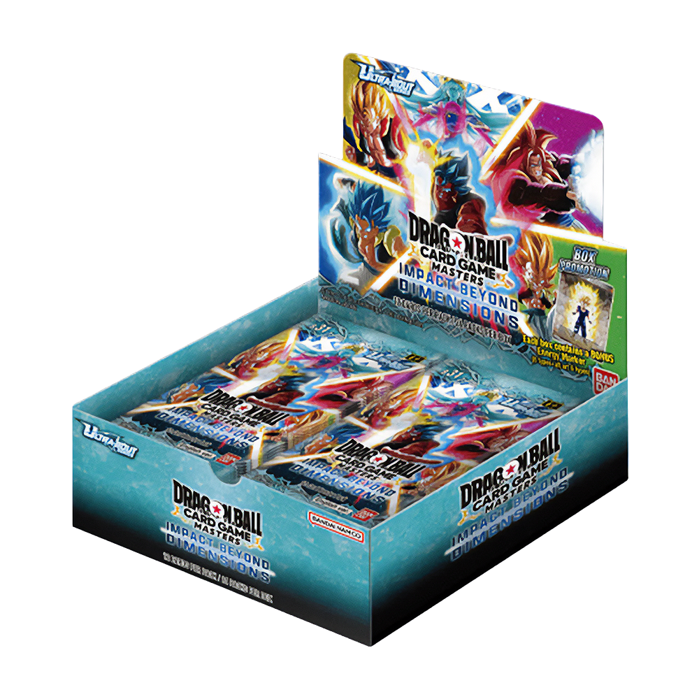 Dragon Ball Super CG Masters  - Ultra-Bout Series Set 04 - Impact Beyond Dimensions (B31) - Booster Box (24x Packs)