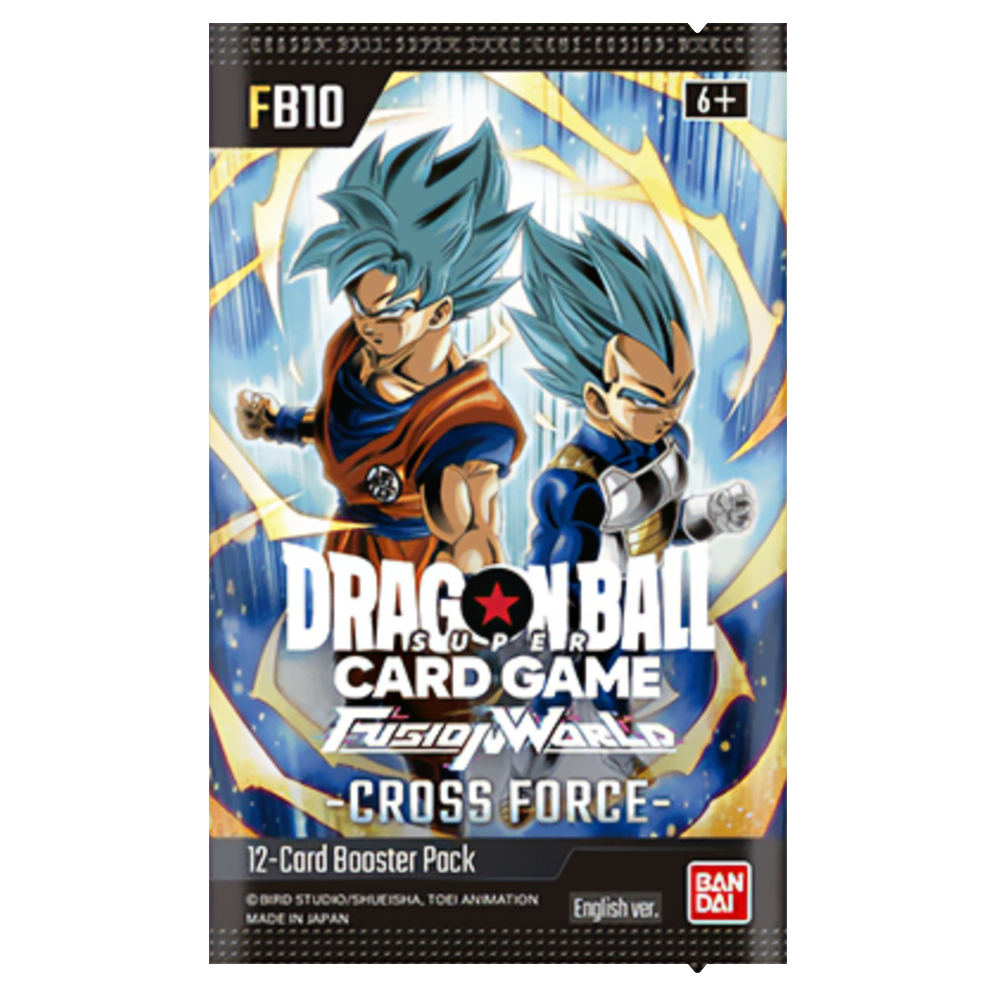 Dragon Ball Super CG Fusion World - Cross Force (FB10) - Booster Pack