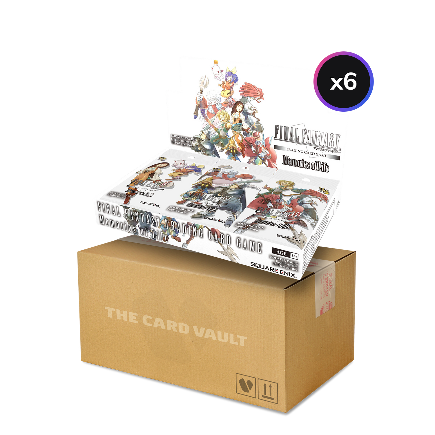 Final Fantasy TCG - Opus XXX (30) - Memories of Life - Display Case (6x Booster Boxes)