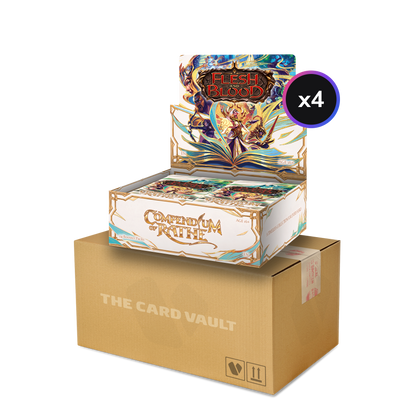 Flesh and Blood TCG - Compendium of Rathe - Display Case (4x Booster Boxes)