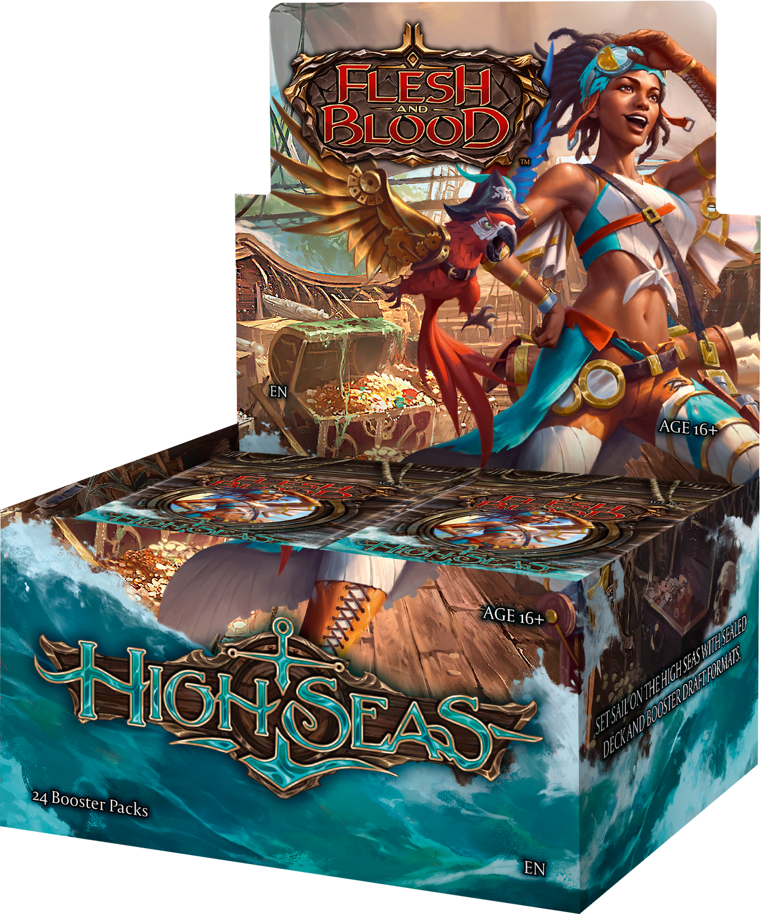 Flesh and Blood TCG - High Seas - Booster Box (24x Packs)
