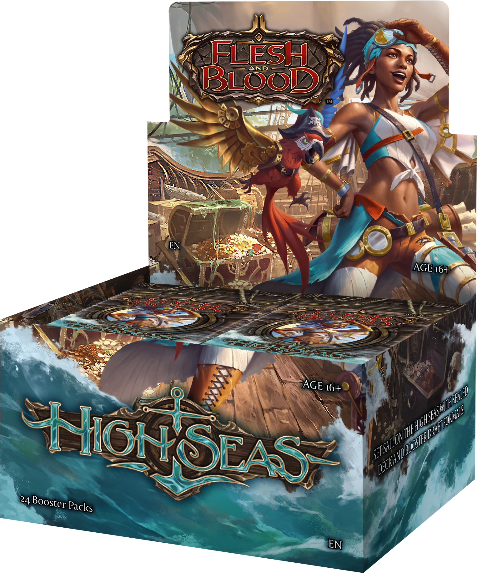 Flesh and Blood TCG - High Seas - Booster Box (24x Packs)