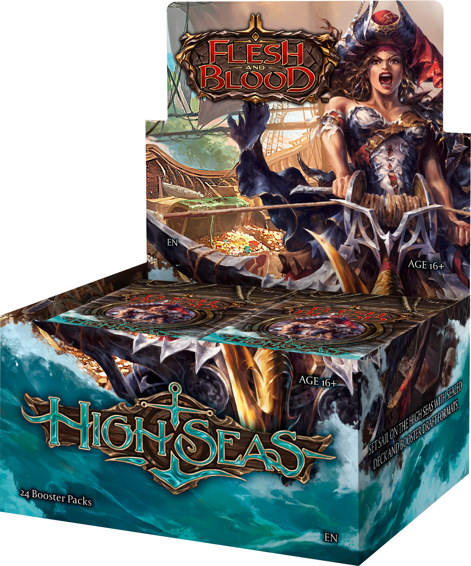 Flesh and Blood TCG - High Seas - Booster Box (24x Packs)