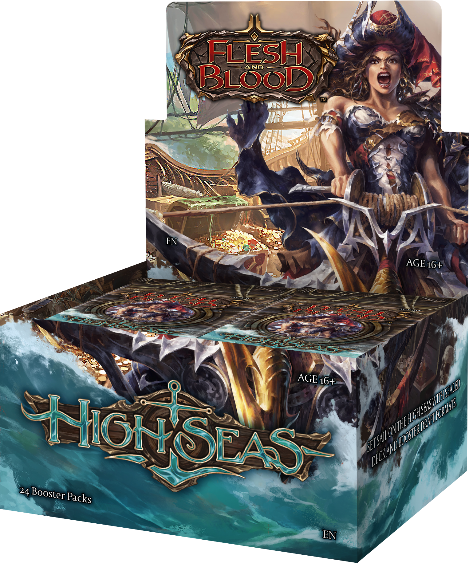 Flesh and Blood TCG - High Seas - Booster Box (24x Packs)