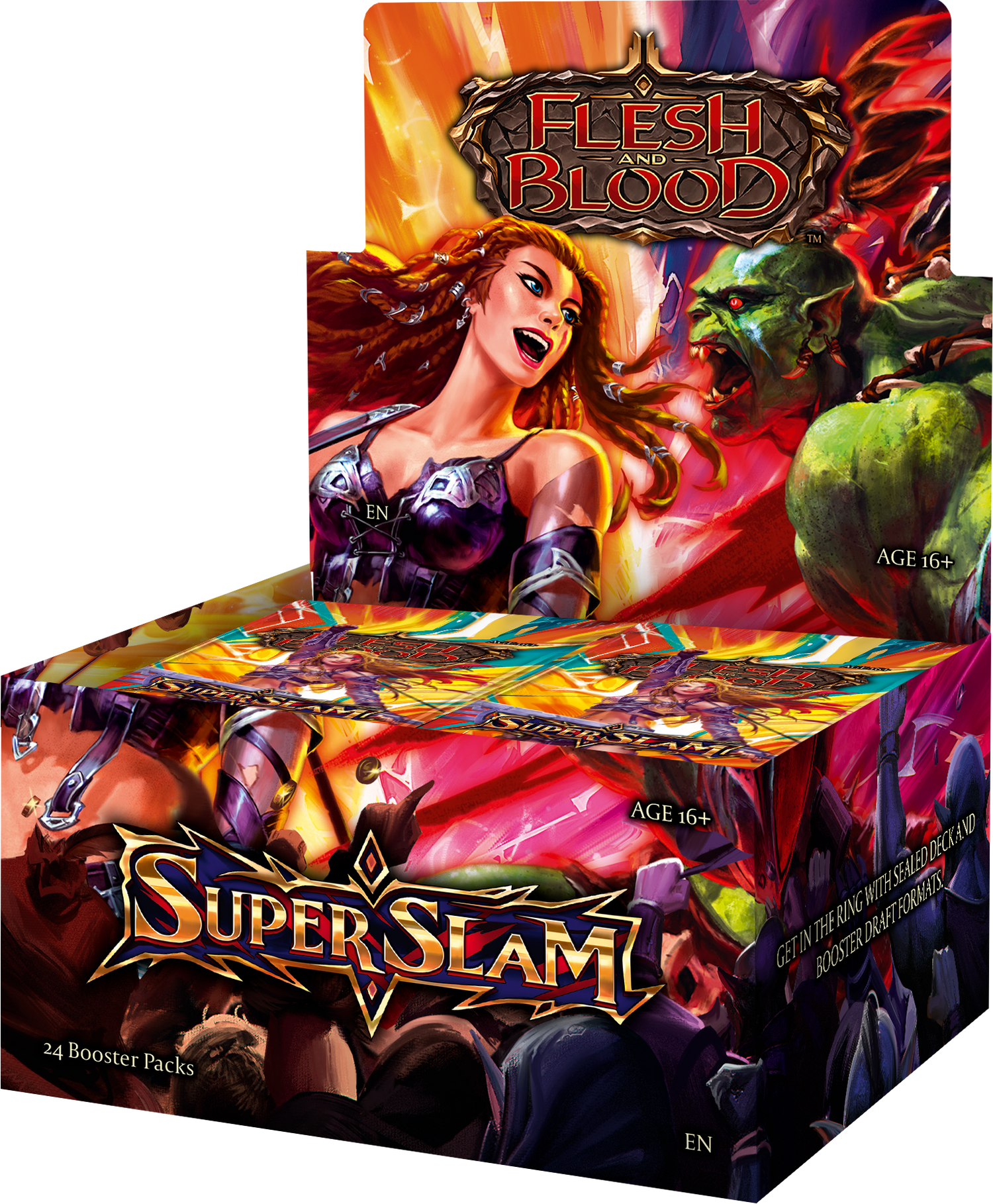 Flesh and Blood TCG - Super Slam - Booster Box (24x Packs)