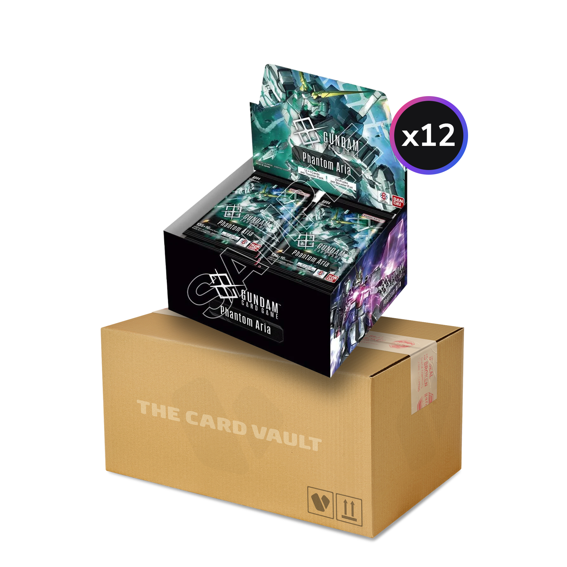 Gundam Card Game - Phantom Aria (GD04) - Display Case (12x Booster Boxes)