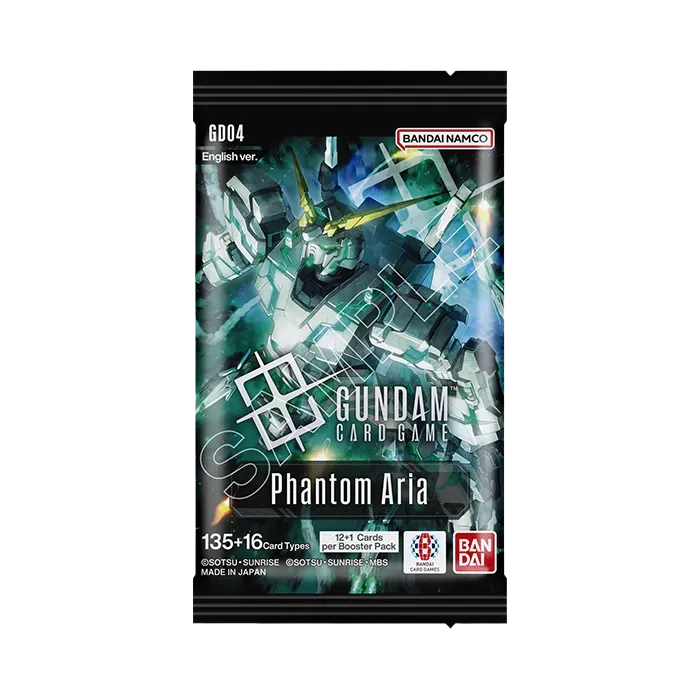Gundam Card Game - Phantom Aria (GD04) - Display Case (12x Booster Boxes)