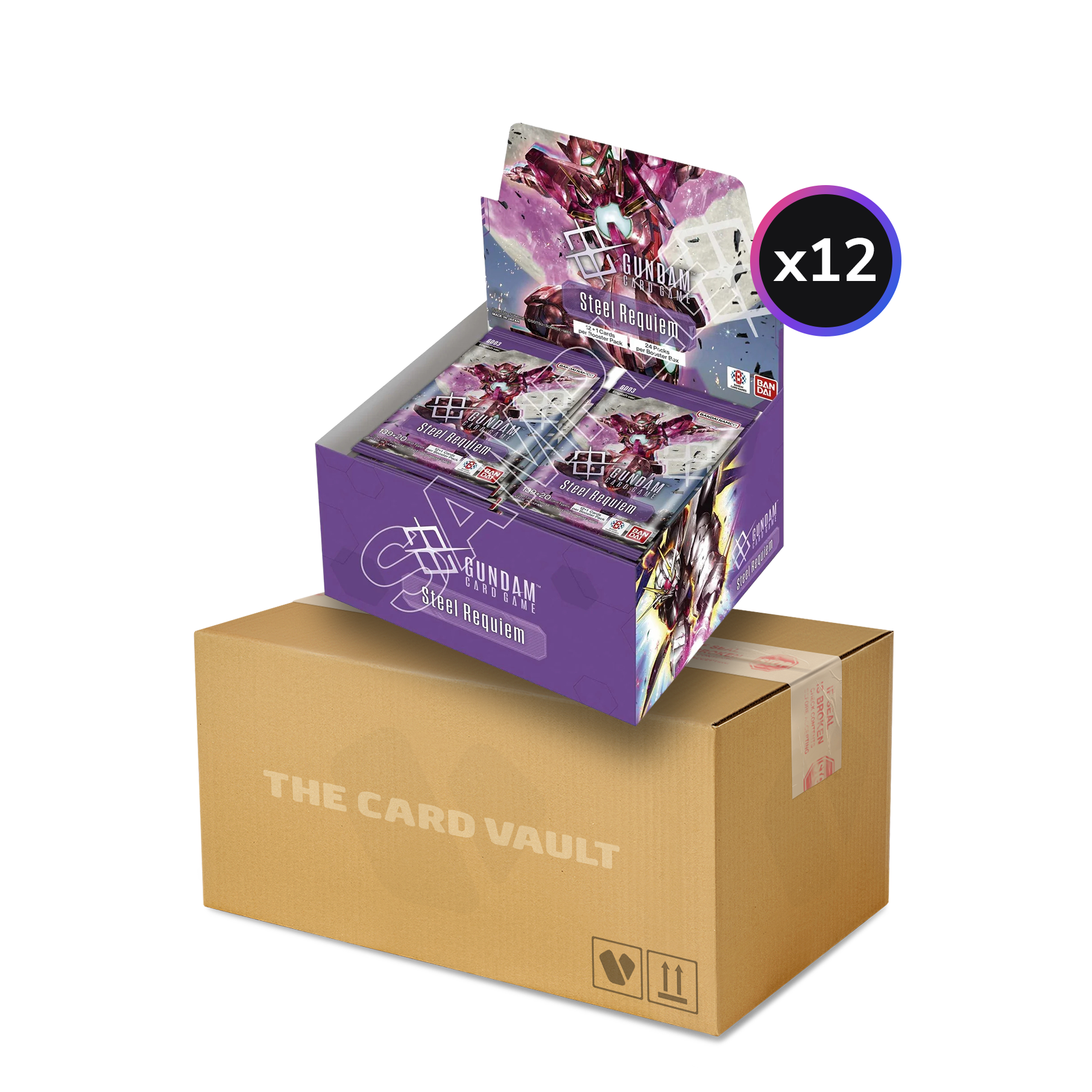 Gundam Card Game - Steel Requiem (GD03) - Display Case (12x Booster Boxes)