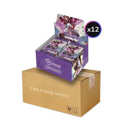 Gundam Card Game - Steel Requiem (GD03) - Display Case (12x Booster Boxes)