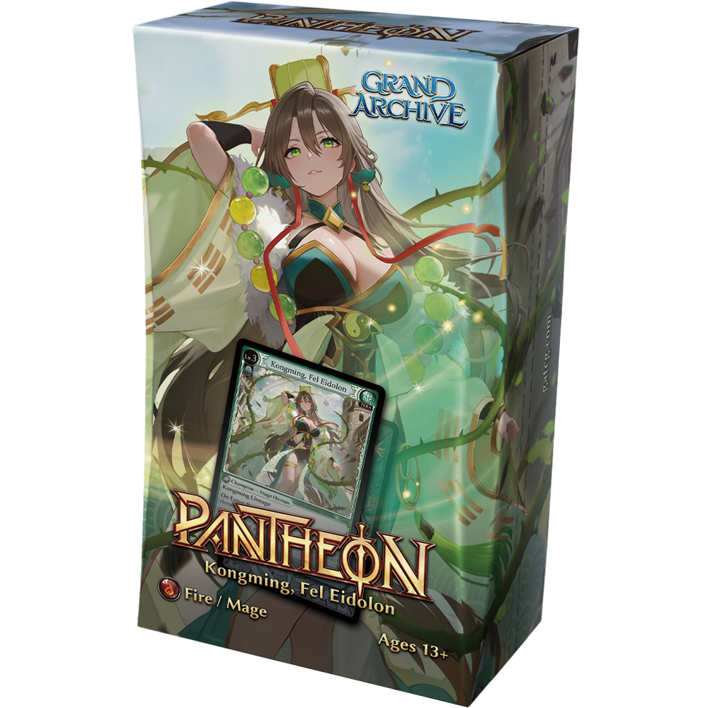 Grand Archive TCG - Radiant Origins - Pantheon Deck - Kongming, Fel Eidolon
