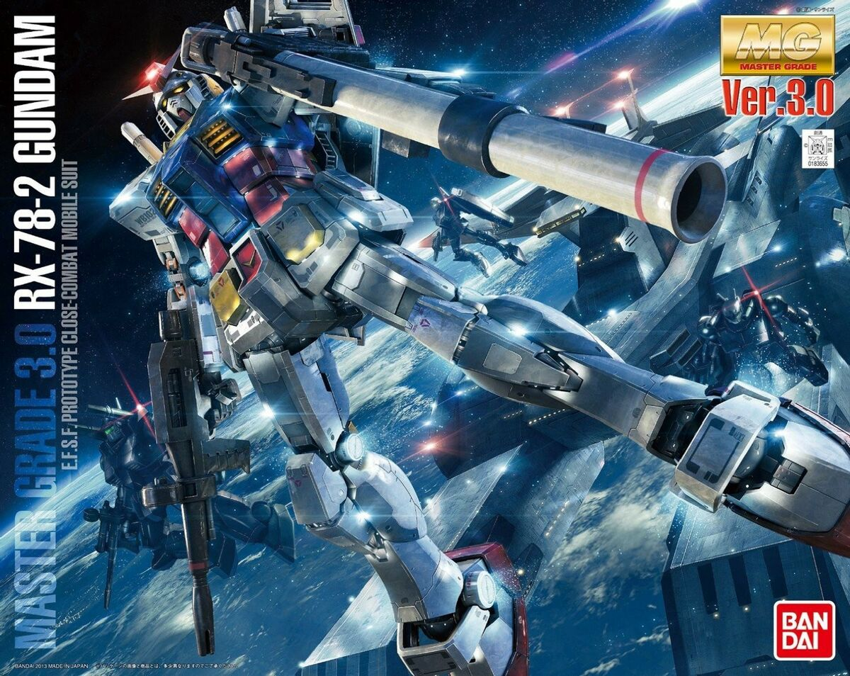 Bandai - Gunpla - MG 1/100 - Mobile Suit Gundam - RX-78-2 Gundam Version 3.0