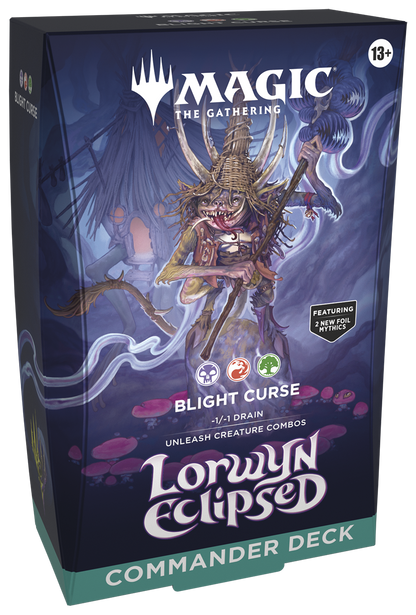 Magic: The Gathering - Lorwyn Eclipsed - Commander Deck - Blight Curse