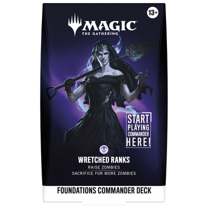 Magic: The Gathering - Reality Fracture - Foundations Commander Deck - Wretched Ranks