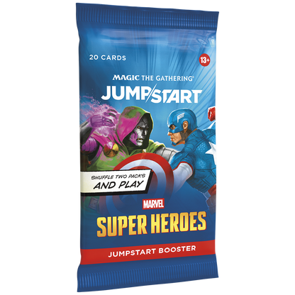 Magic: The Gathering - Universes Beyond - Marvel Super Heroes - Jumpstart Booster Box (24x Packs)