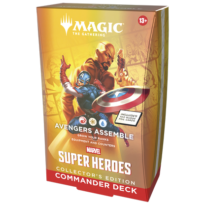 Magic: The Gathering - Universes Beyond - Marvel Super Heroes - Collector Commander Deck - Avengers Assemble