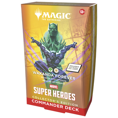Magic: The Gathering - Universes Beyond - Marvel Super Heroes - Collector Commander Deck - Wakanda Forever